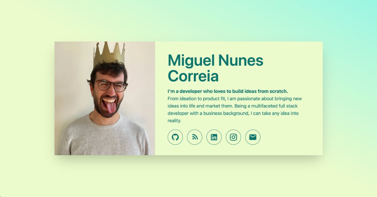 Miguel Correia Developer 3791